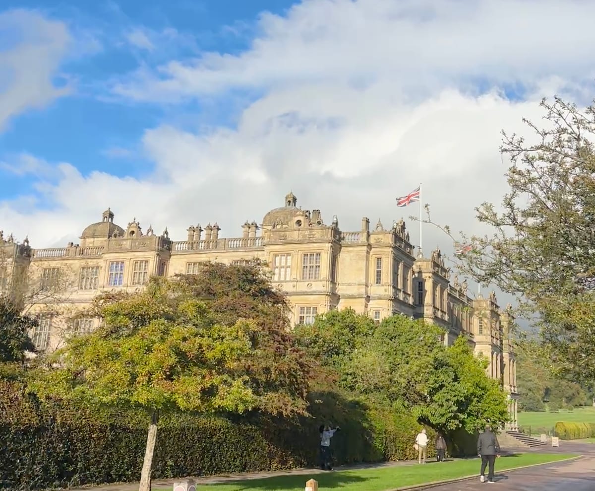 A side-on exterior photo of Longleat