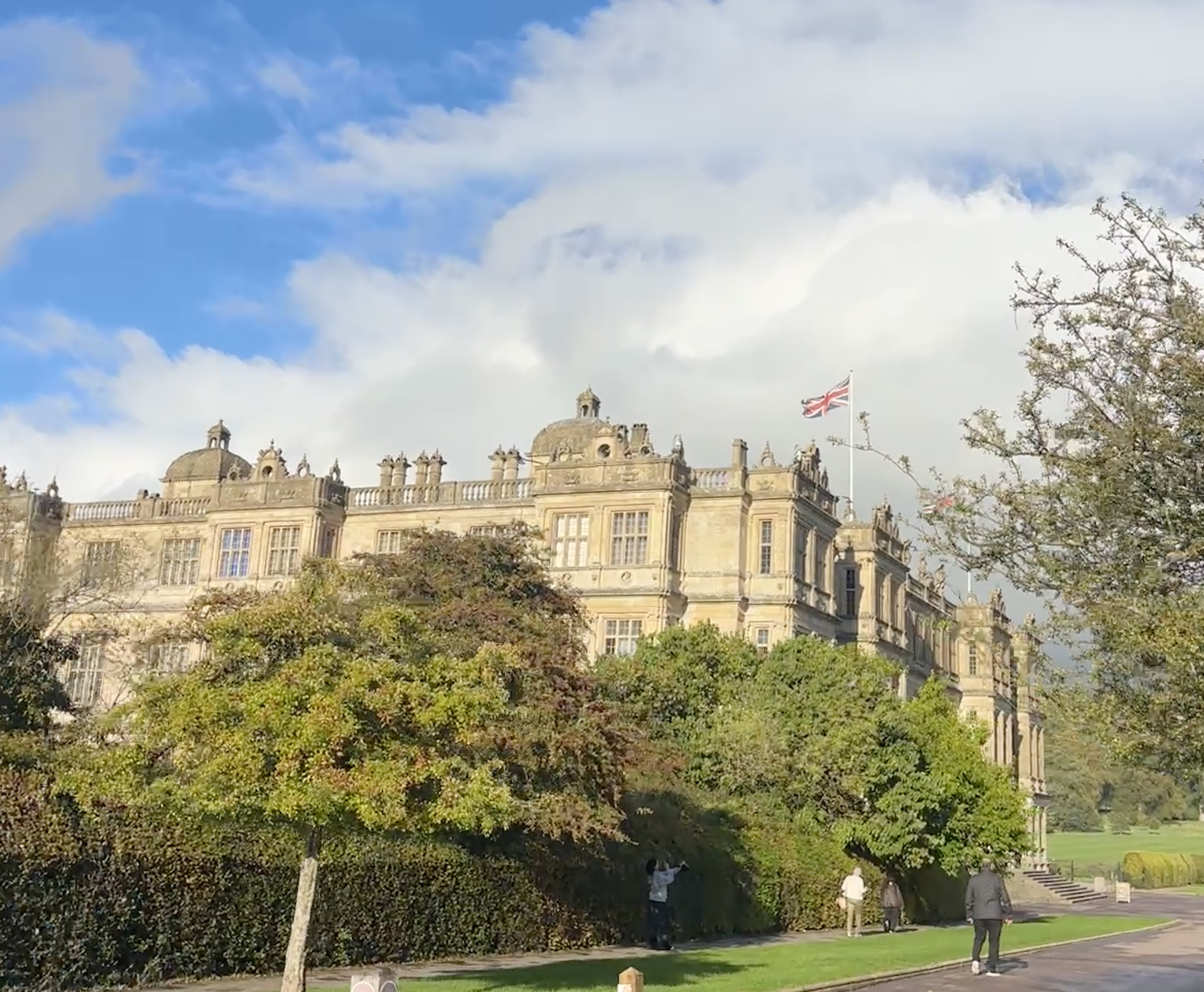 A side-on exterior photo of Longleat