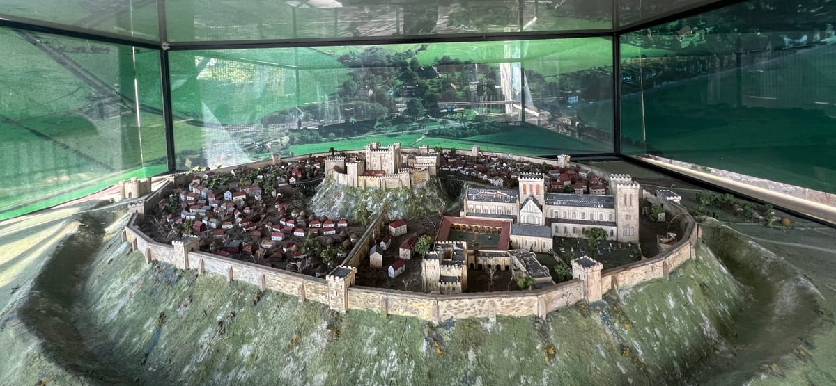 3D model of what Old Sarum may have looked like
