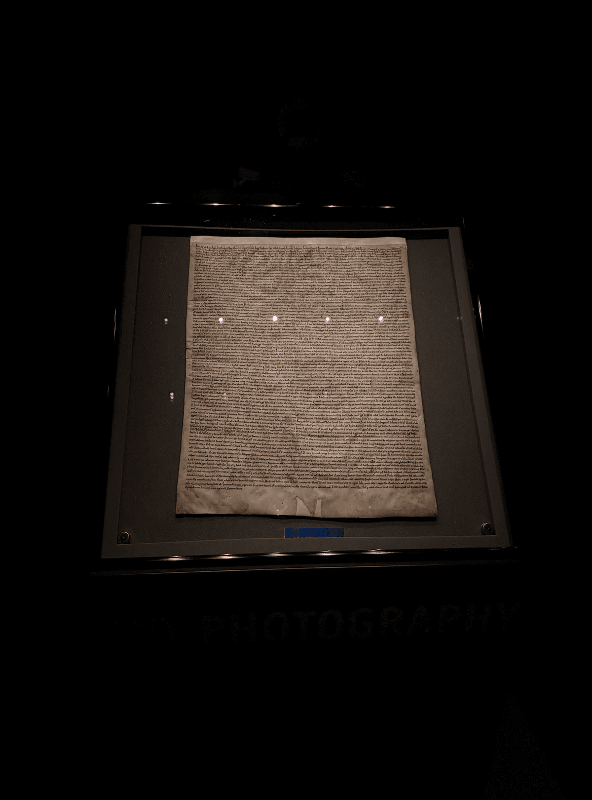 Magna Carta found in Salisbury Cathedral's Chapter House