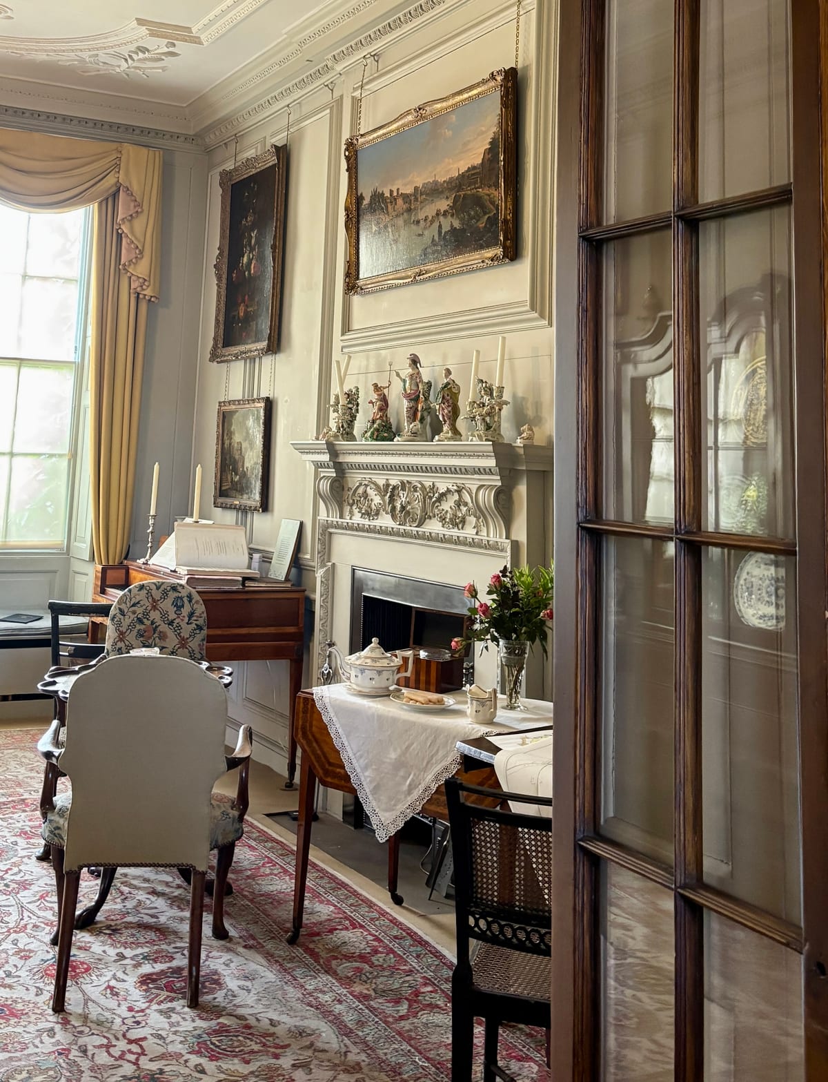 A small drawing room in Mompesson House