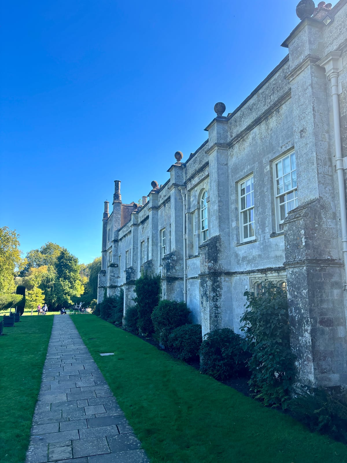 Rear exterior of Mottisfont house