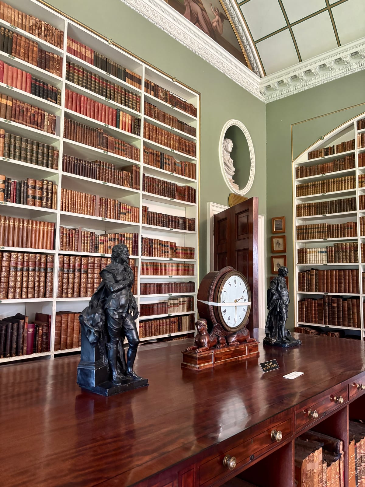 The Library at Stourhead House