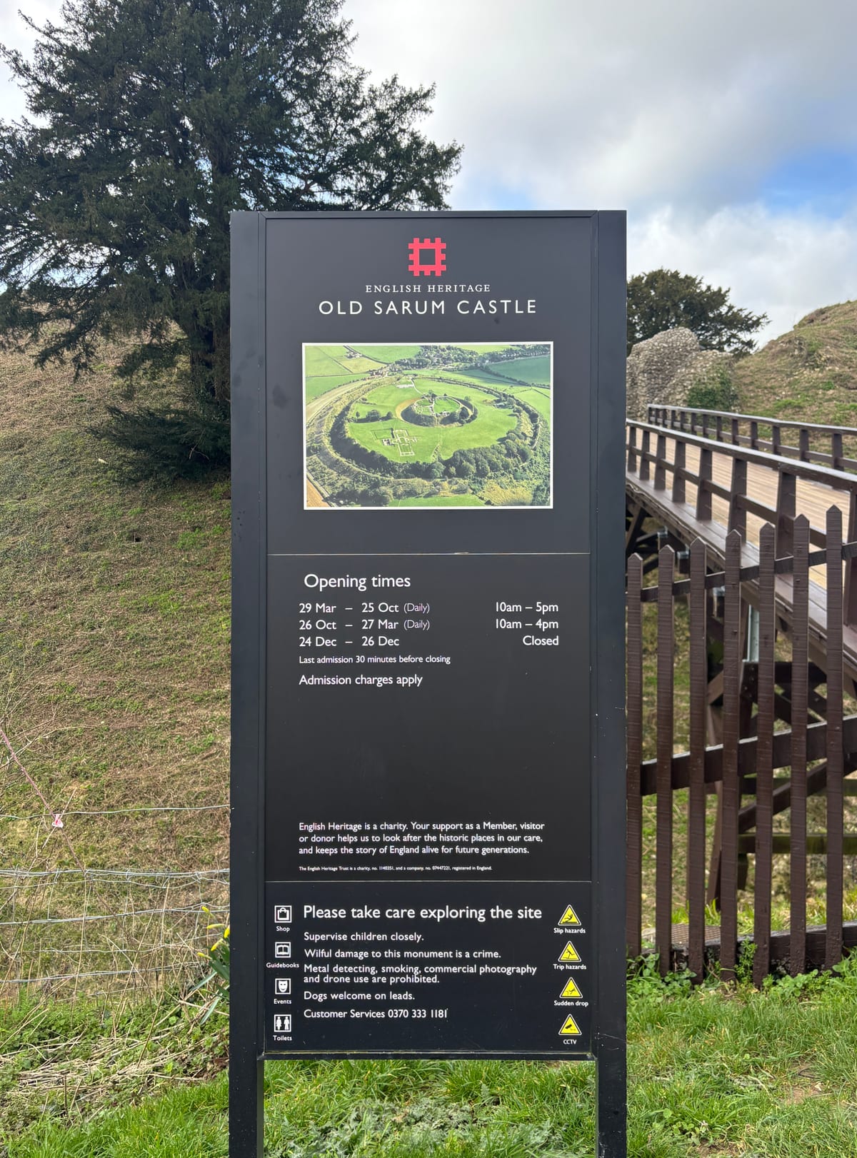 Old Sarum opening times
