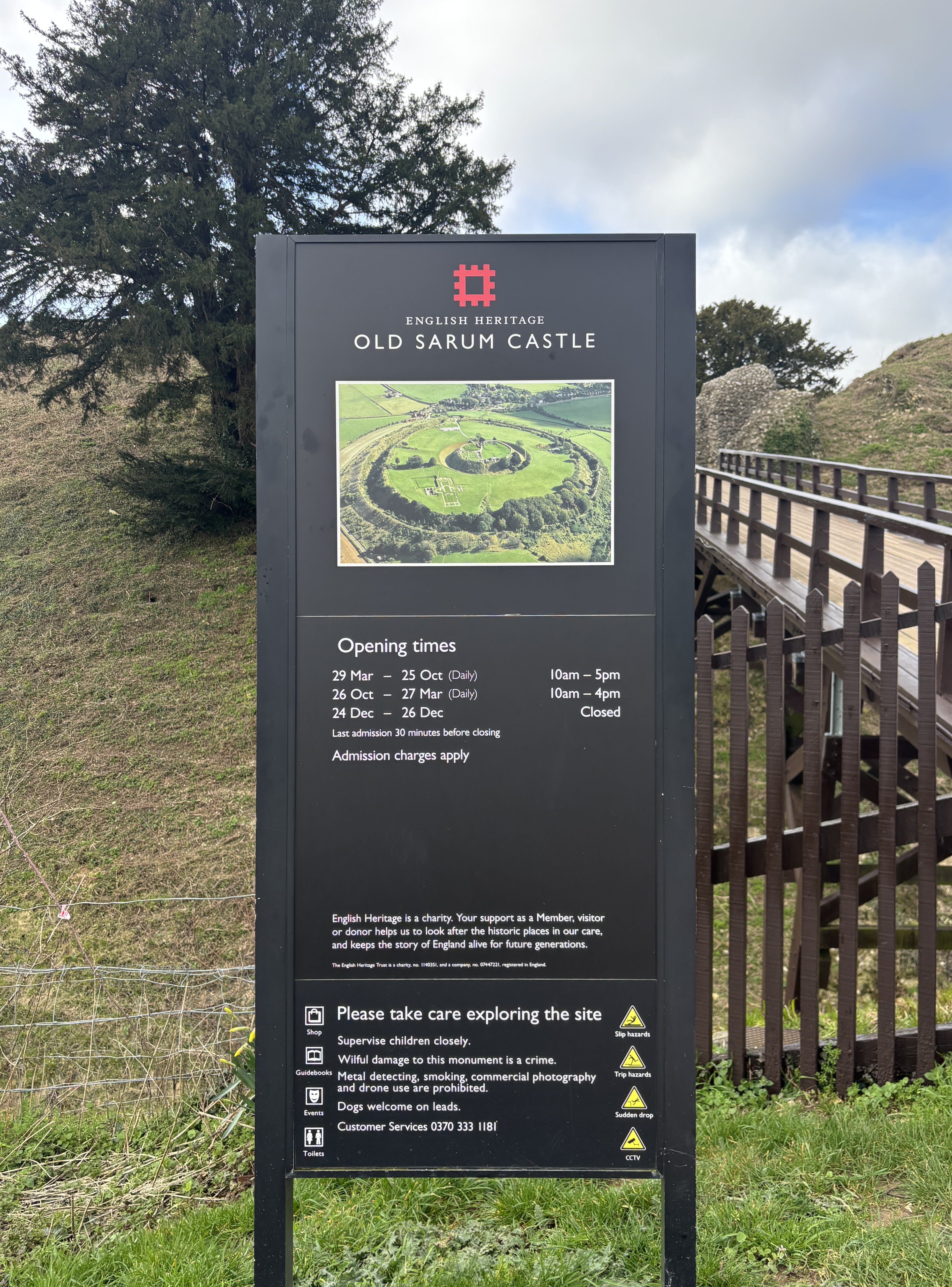 Old Sarum opening times