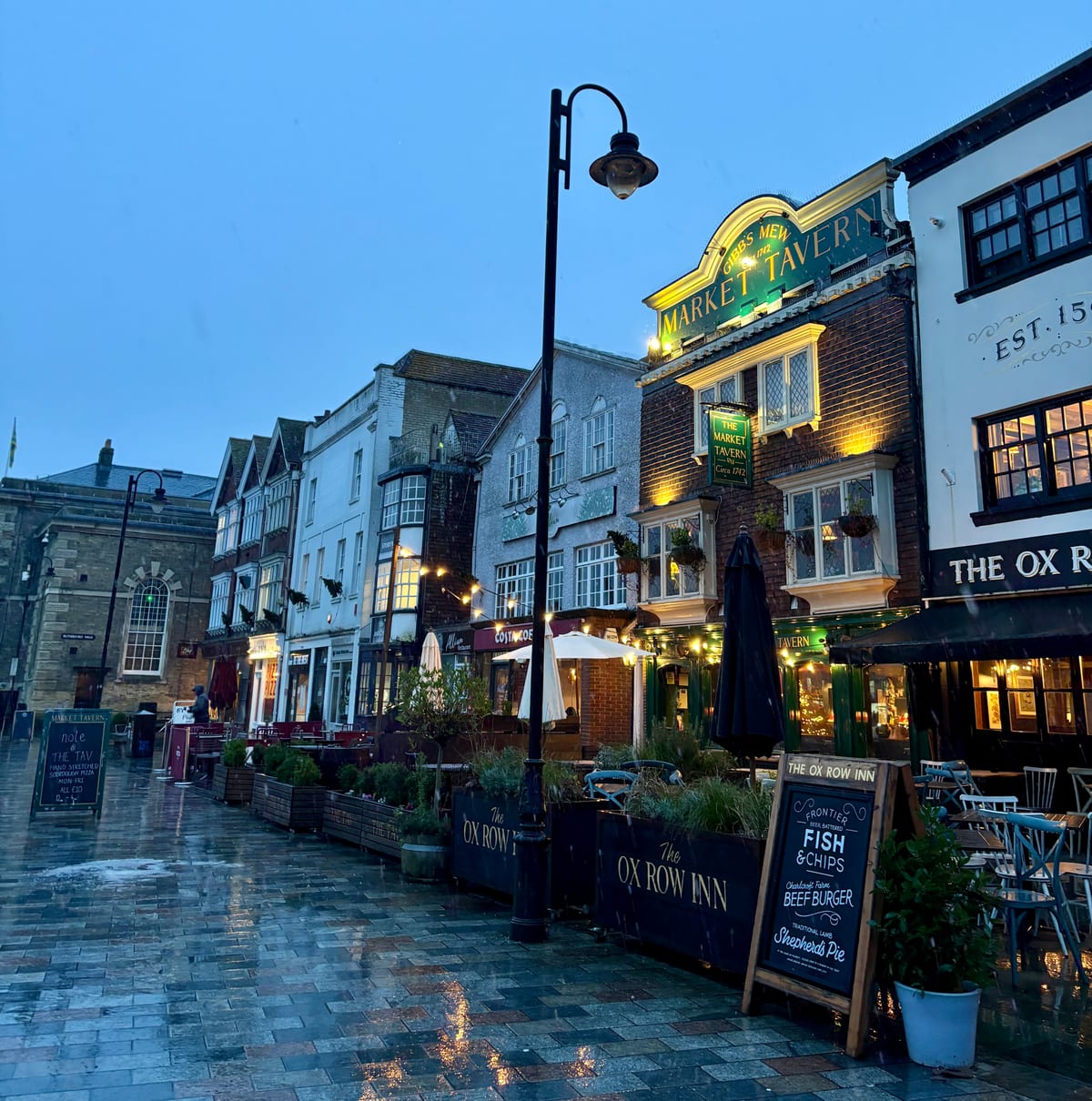 The Market Square in Salisbury